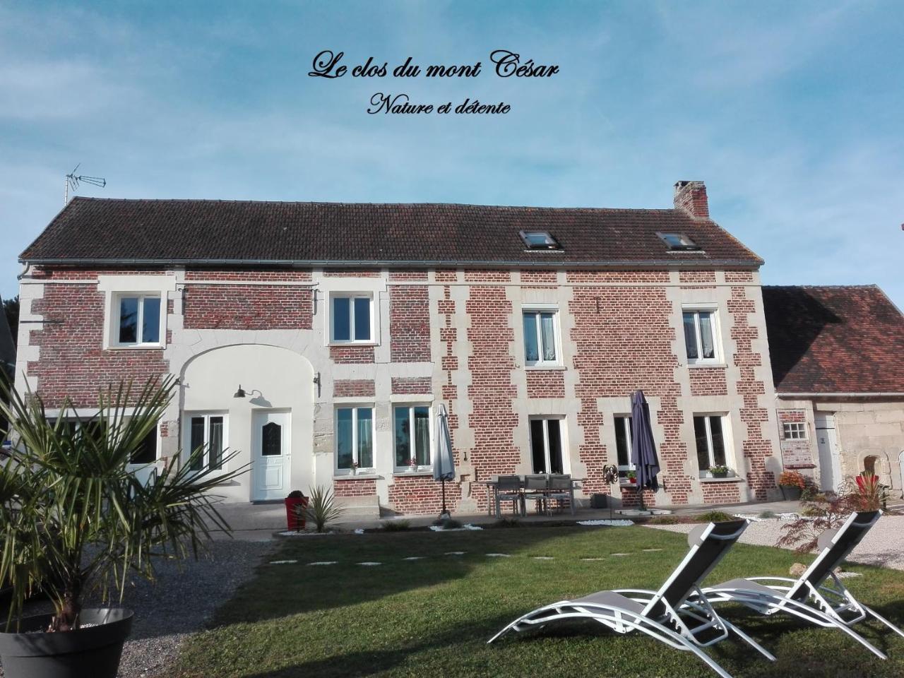 Le Clos Du Mont Cesar Bailleul-sur-Therain Exterior foto